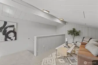 This one level home even comes with a bonus room just up the stairs from the garage. A teen hang? A cozy reading nook? A home office? How would you use the extra space?