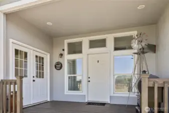 Entrance porch