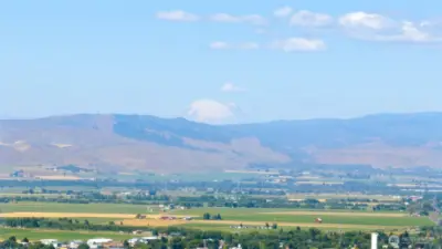 Views of Rainier from property