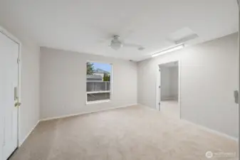 1 of two rooms off office with removal wall if wanting to make one lg bonus room.