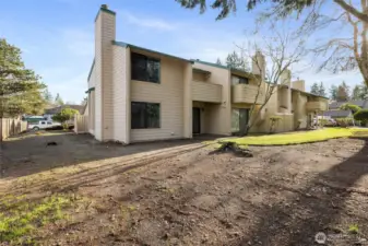 enjoy the privacy of this backyard