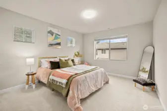 Uppler level bedroom #3.