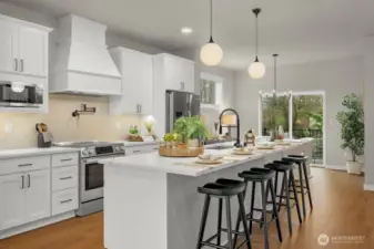 Photographs are for illustrative purposes only. Features, finishes, interior/exterior colors, landscaping and floorplan shown may vary from actual homes built