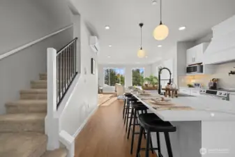 Photographs are for illustrative purposes only. Features, finishes, interior/exterior colors, landscaping and floorplan shown may vary from actual homes built