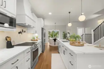 Photographs are for illustrative purposes only. Features, finishes, interior/exterior colors, landscaping and floorplan shown may vary from actual homes built