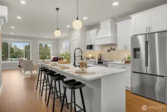 Photographs are for illustrative purposes only. Features, finishes, interior/exterior colors, landscaping and floorplan shown may vary from actual homes built