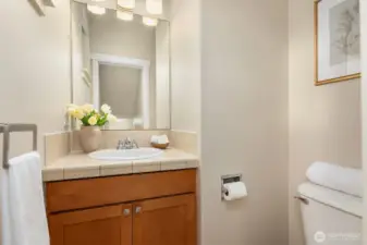 Powder room on the MAIN!