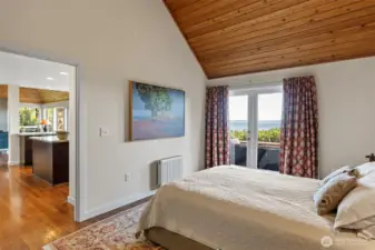 Primary bedroom with deck access