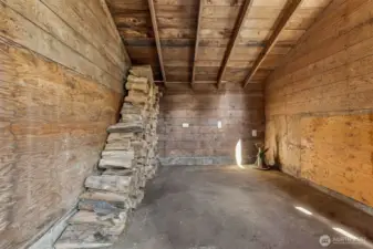 Feedroom in Small Barn