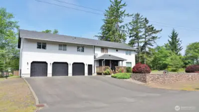 Front of this large home with lots of space to enjoy.