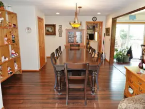 Spacious Dining Room.