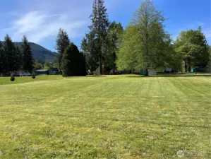 Huge level lawn/lot