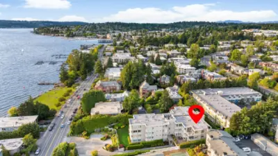 Easy access to vibrant downtown Kirkland and just a short drive to tech campuses