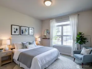 bedroom 2 - virtually staged
