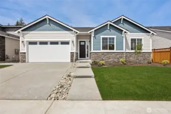 Not actual home a representative of exterior but different colors and stone work.