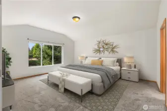 Upstairs Primary Suite