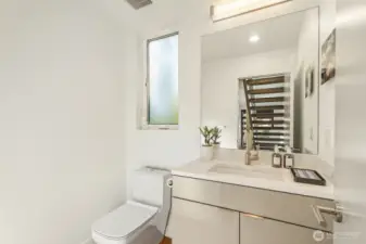 Half bath on main