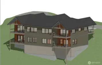 Duplex rendering from down below