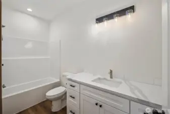 Hallway Bathroom
