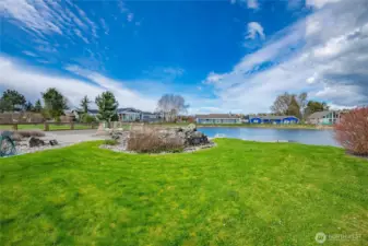 Lawn area is ample for Corn Hole, Croquet etc.