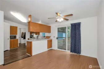Dining Room view toward Kitchen