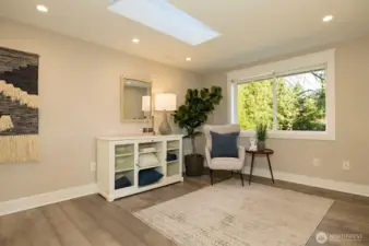 Space for homework/games