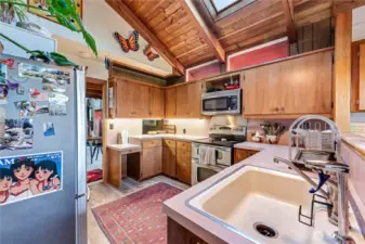 Very functional kitchen