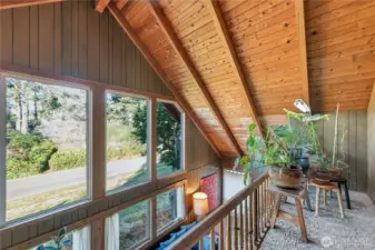 This side of the home faces K Place, a pedestrians dream!