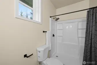 Updated 3/4 bathroom  3rd bathroom