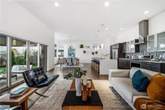 Main open concept living space