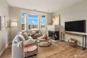 Gas fireplace
