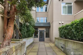 Courtyard entrance