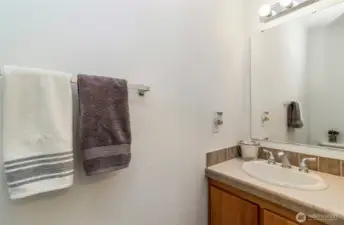 Half Bath~Powder Room~Located off Laundry Room