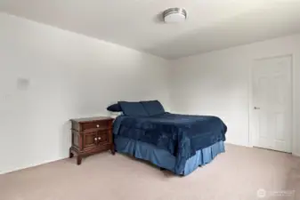 Bedroom #3 is large & offers a nice sized walk-in closet.