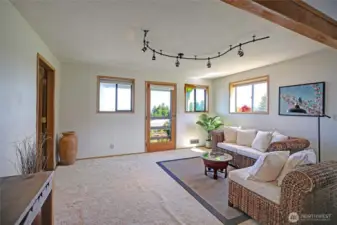 Downstairs bonus room...