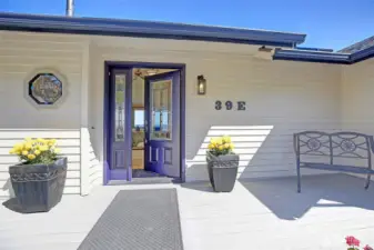 Entry porch...