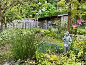 Peace, tranquility, and fragrant flowers abounding.
