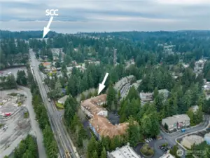 Building A and SCC proximity