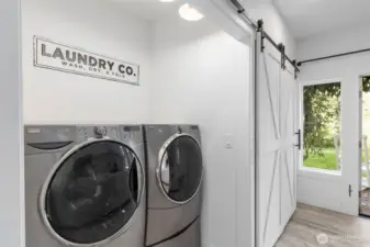 Laundry in Upland unit