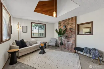 The open feel creates a perfect space for relaxing or entertaining, blending style and comfort in every corner. A true highlight of this charming home!