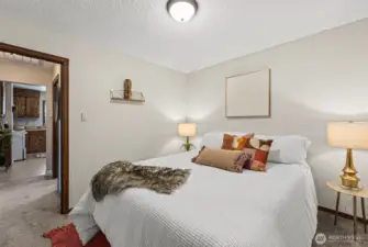 With room for full-size furniture and additional storage, it's are perfect for restful nights or a home office setup.