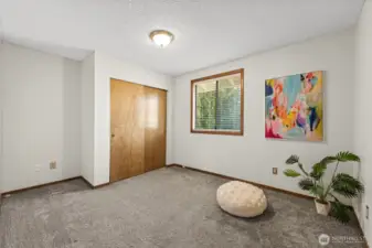 Both bedrooms have space to spare and grace to match.