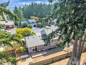 birds eye view of the neighborhood