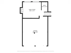 Entry level floor plan