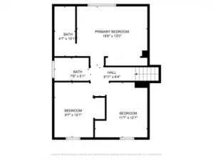 Third level floor plan