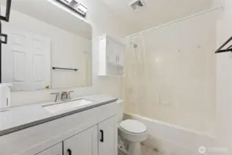 downstairs full bath