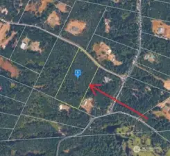 Lot as seen in title report, not a survey