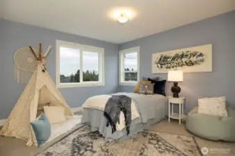 First upstairs bedroom.