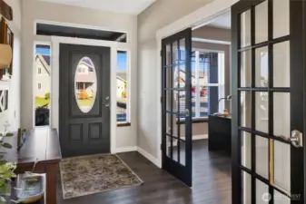 Built in 2004, the owners have fully remodeled the home...paint, lighting, kitchen, baths, floors...it's like a new build!