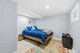 Basement extra finished room, could be 5th bedroom